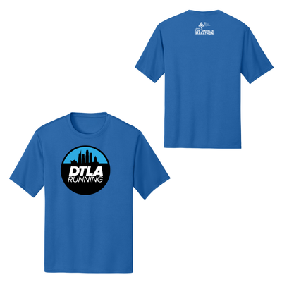DTLA Running - Camiseta deportiva unisex para adultos "Run In"