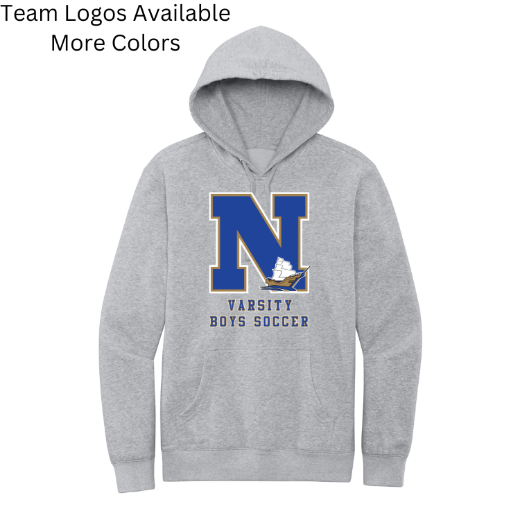 Norwell Boys Soccer - Adult Unisex Fleece Hoodie (DT6100)