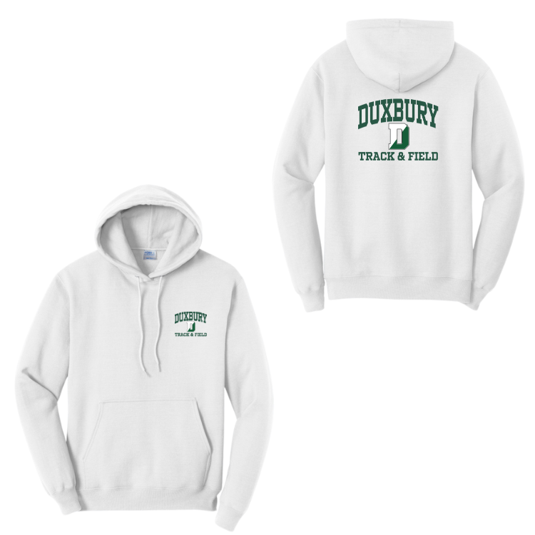 Duxbury Track and Field - Port & Company® Core Fleece Pullover Hooded Sweatshirt (PC78H)