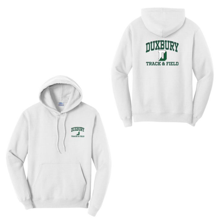 Duxbury Track and Field - Port & Company® Core Fleece Pullover Hooded Sweatshirt (PC78H)