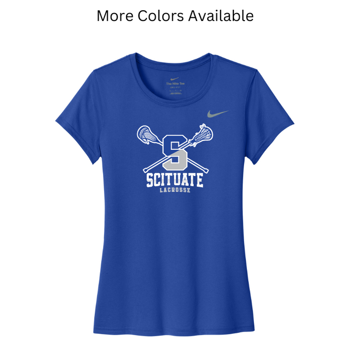 Scituate Lacrosse - Ladies Nike Team rLegend Tee - DV7312