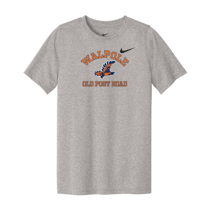 Camiseta juvenil de lacrosse para niñas de Walpole: Nike Youth Team rLegend (DV7317)