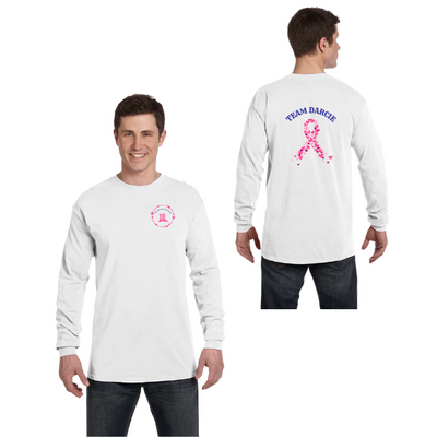Camiseta de manga larga de peso pesado para adultos Team Darcie (C6014)