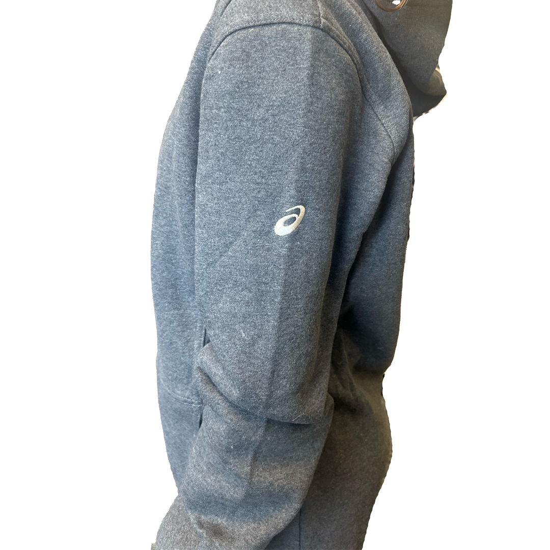 Asics Unisex Falmouth Road Race 2024 Sunday Sana Fleece Hoodie Dark Heather Grey (2033B739) FRR25 (POS)