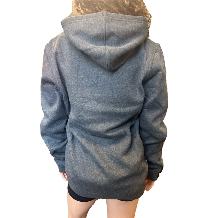 Asics Unisex Falmouth Road Race 2024 Sunday Sana Fleece Hoodie Dark Heather Grey (2033B739) FRR25 (POS)