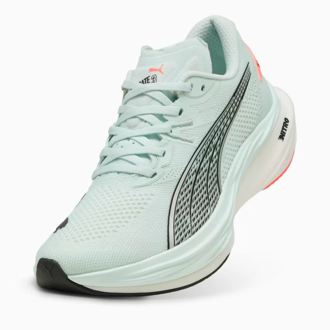 Mens Deviate Nitro 3 - PEACEFUL BLUE-GLOWING RED