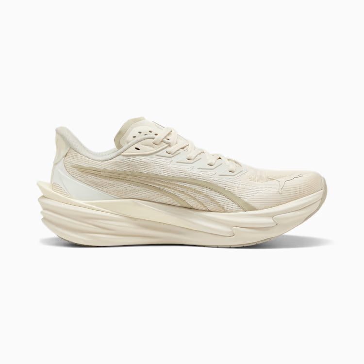 Men's Puma DEVIATE NITRO 4 - ALPINE SNOW-WARM WHITE