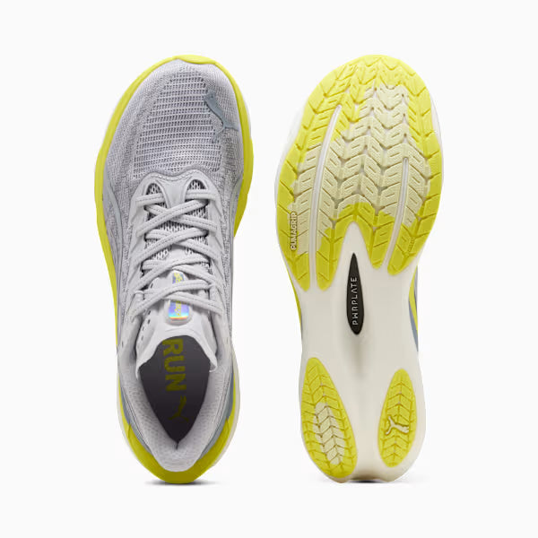 Puma Deviate Nitro 4 para hombre - PLATA VIBRANTE-LIMA LUX