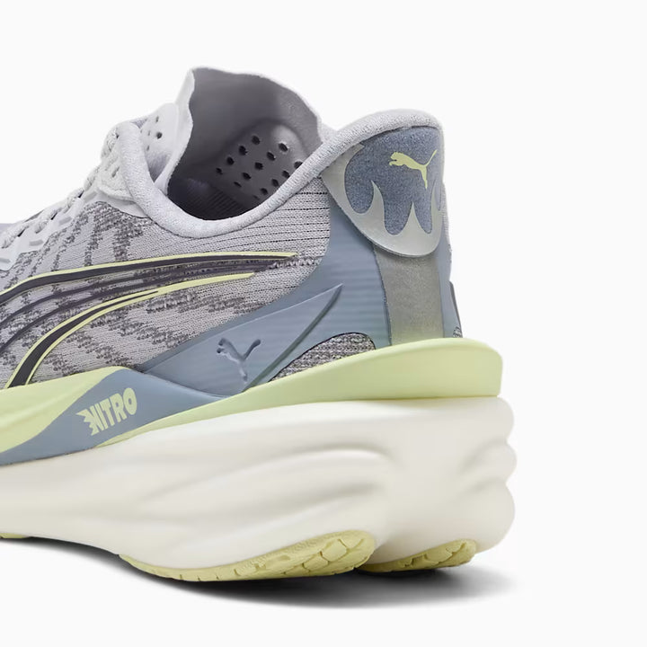 Puma Deviate Nitro 4 para mujer - VIBRANT SILVER-PAPLE SPRITZ