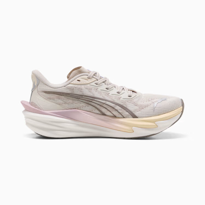 Women's Puma DEVIATE NITRO 4 - ALPINE SNOW-MISTY PINK