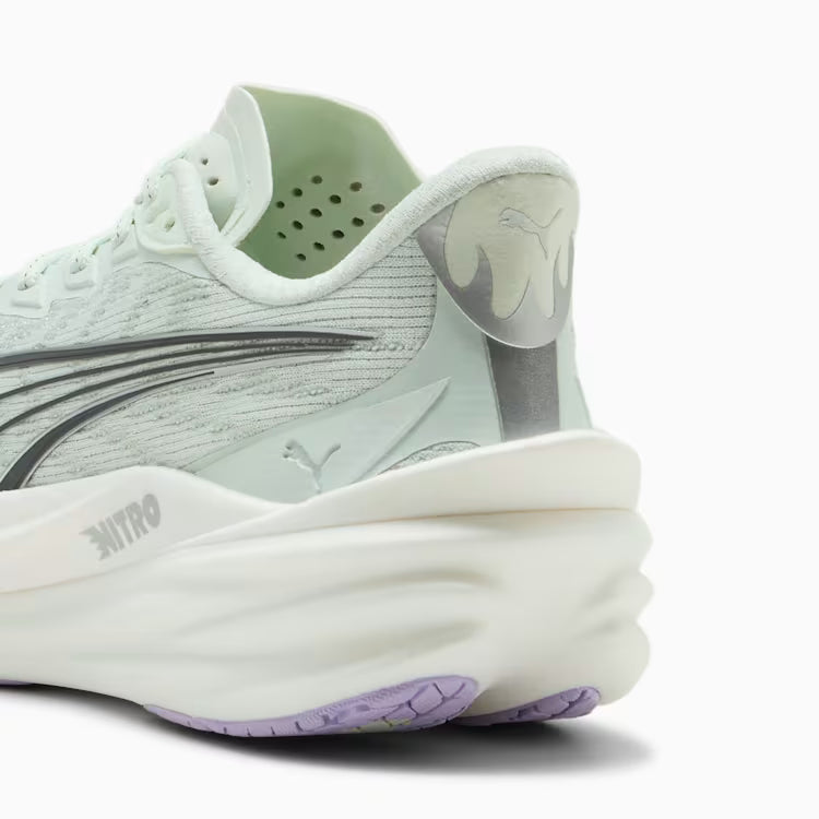 Women's Puma DEVIATE NITRO 4 - SAGE GLOW-MOODY GRAY