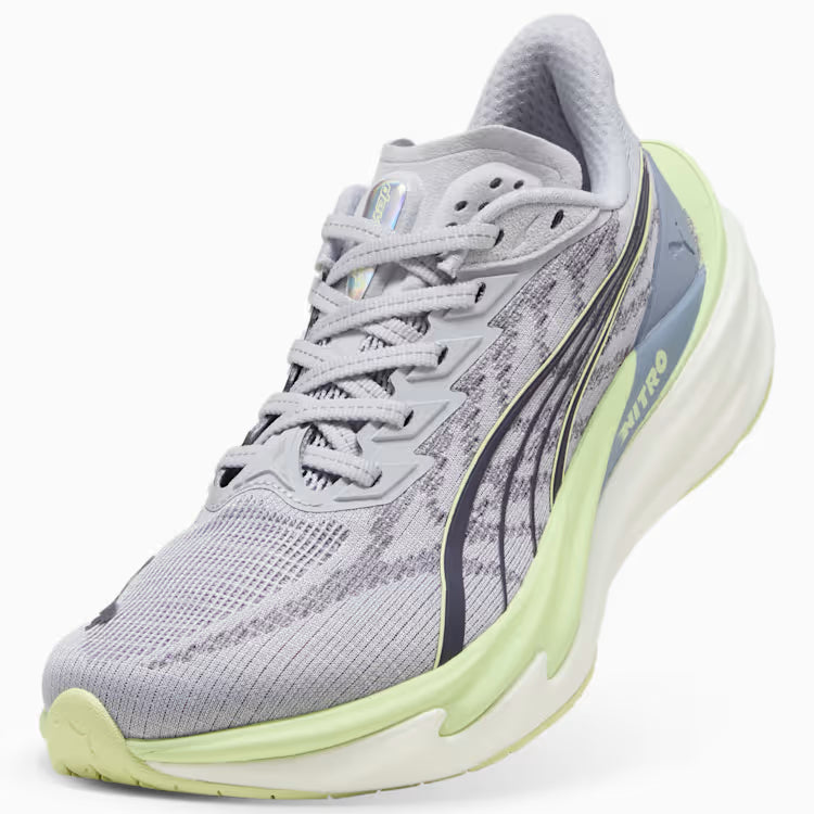 Women's Puma DEVIATE NITRO 4 - VIBRANT SILVER-APPLE SPRITZ