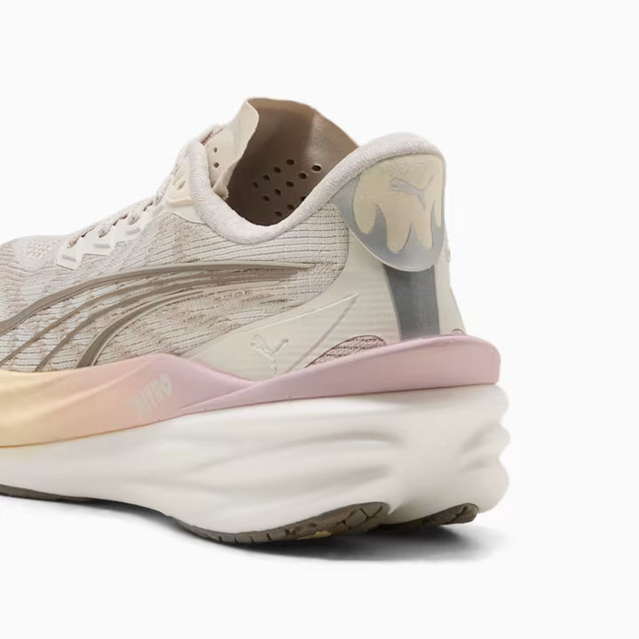 Women's Puma DEVIATE NITRO 4 - ALPINE SNOW-MISTY PINK