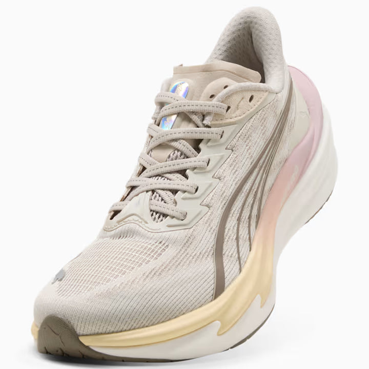 Women's Puma DEVIATE NITRO 4 - ALPINE SNOW-MISTY PINK