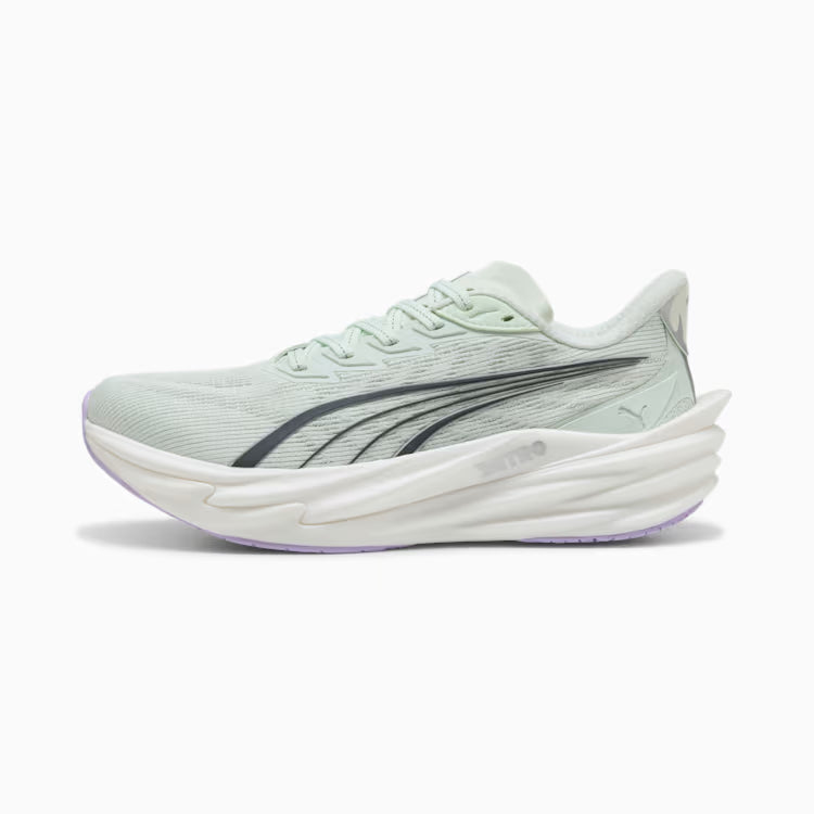 Women's Puma DEVIATE NITRO 4 - SAGE GLOW-MOODY GRAY