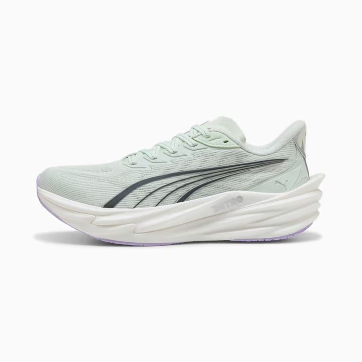 Women's Puma DEVIATE NITRO 4 - SAGE GLOW-MOODY GRAY
