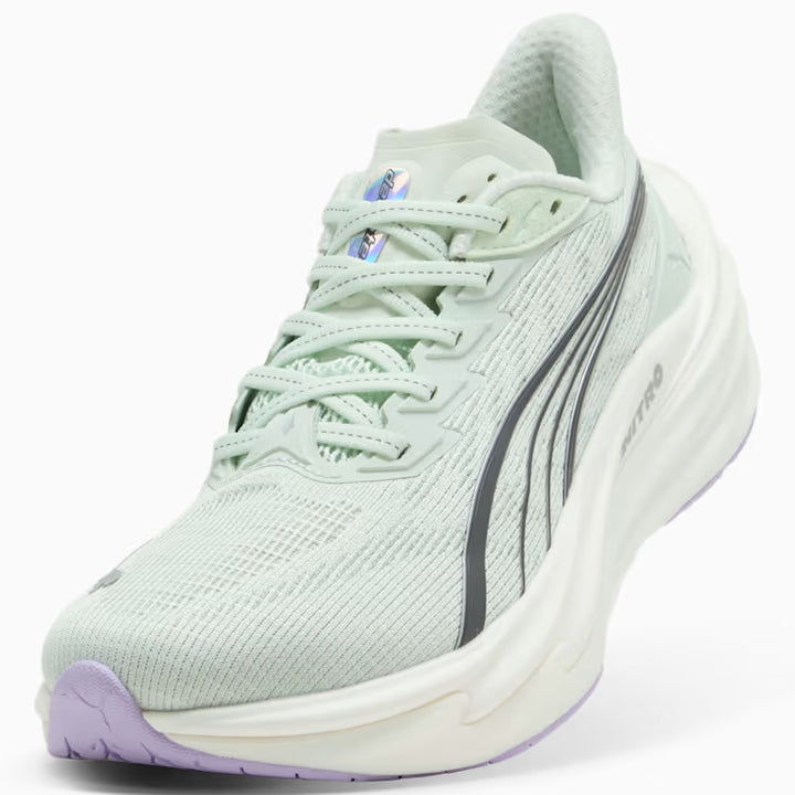 Women's Puma DEVIATE NITRO 4 - SAGE GLOW-MOODY GRAY