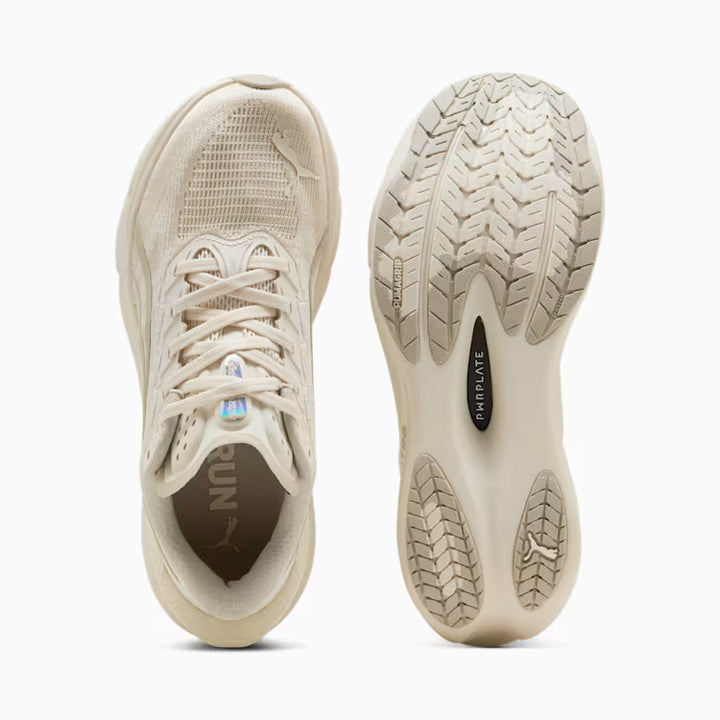 Women's Puma DEVIATE NITRO 4 - ALPINE SNOW-WARM WHITE