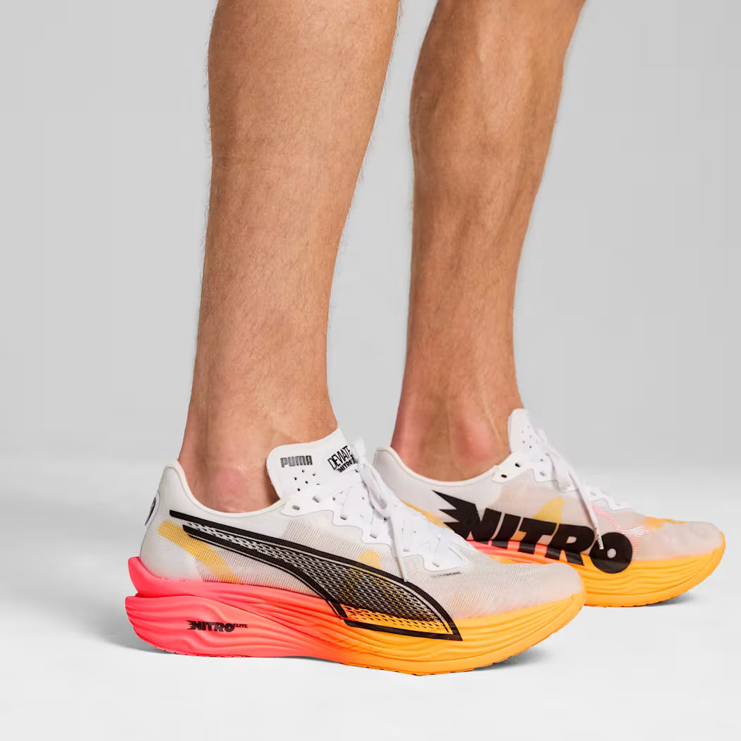 Deviate Nitro 3 para hombre - SUN STREAM-SUNSET GLOW-PUMA WHITE
