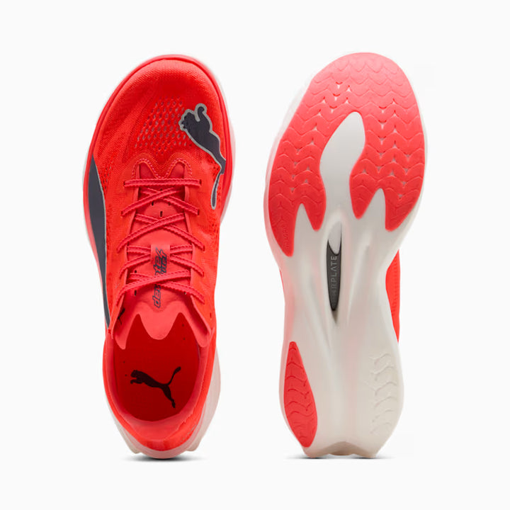 Men's Puma DEVIATE NITRO ELITE 4 - ULTRA RED-INKY DEPTHS-PUMA WHITE