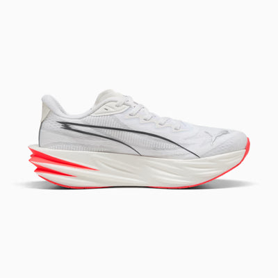 Women's Puma DEVIATE PURE NITRO - PUMA WHITE-ULTRA RED