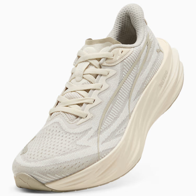 Women's Puma DEVIATE PURE NITRO - ALPINE SNOW-WARM WHITE