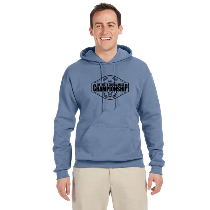 District E Central Mass XC Championships - Jerzees Adult NuBlend® Fleece Pullover Hooded Sweatshirt  996