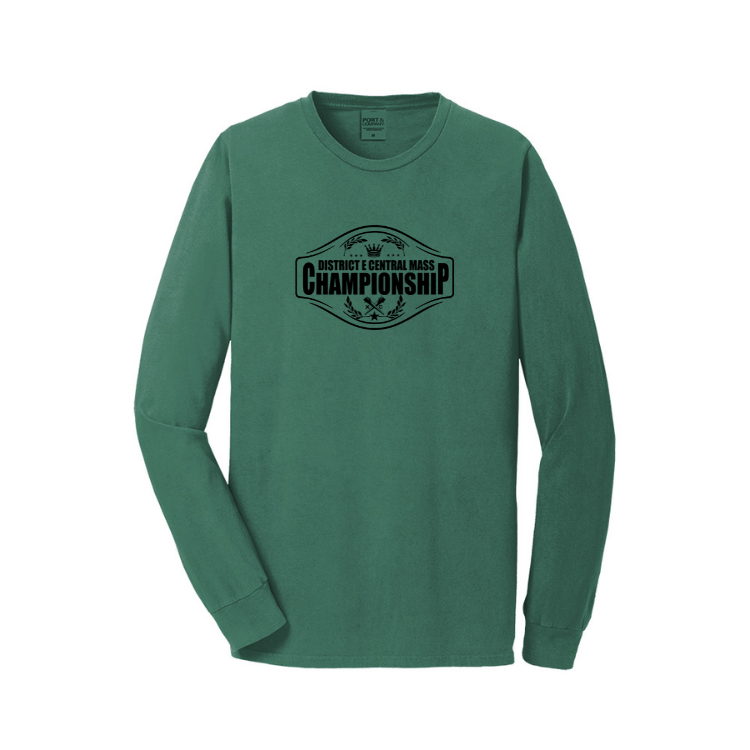 District E Central Mass XC Championships - Port & Company® Beach Wash® Garment-Dyed Tee PC099LS