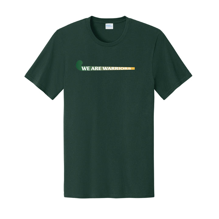 Warrior Field Hockey- Adult Unisex Easy Cotton Tee - Dark Green (PC43)