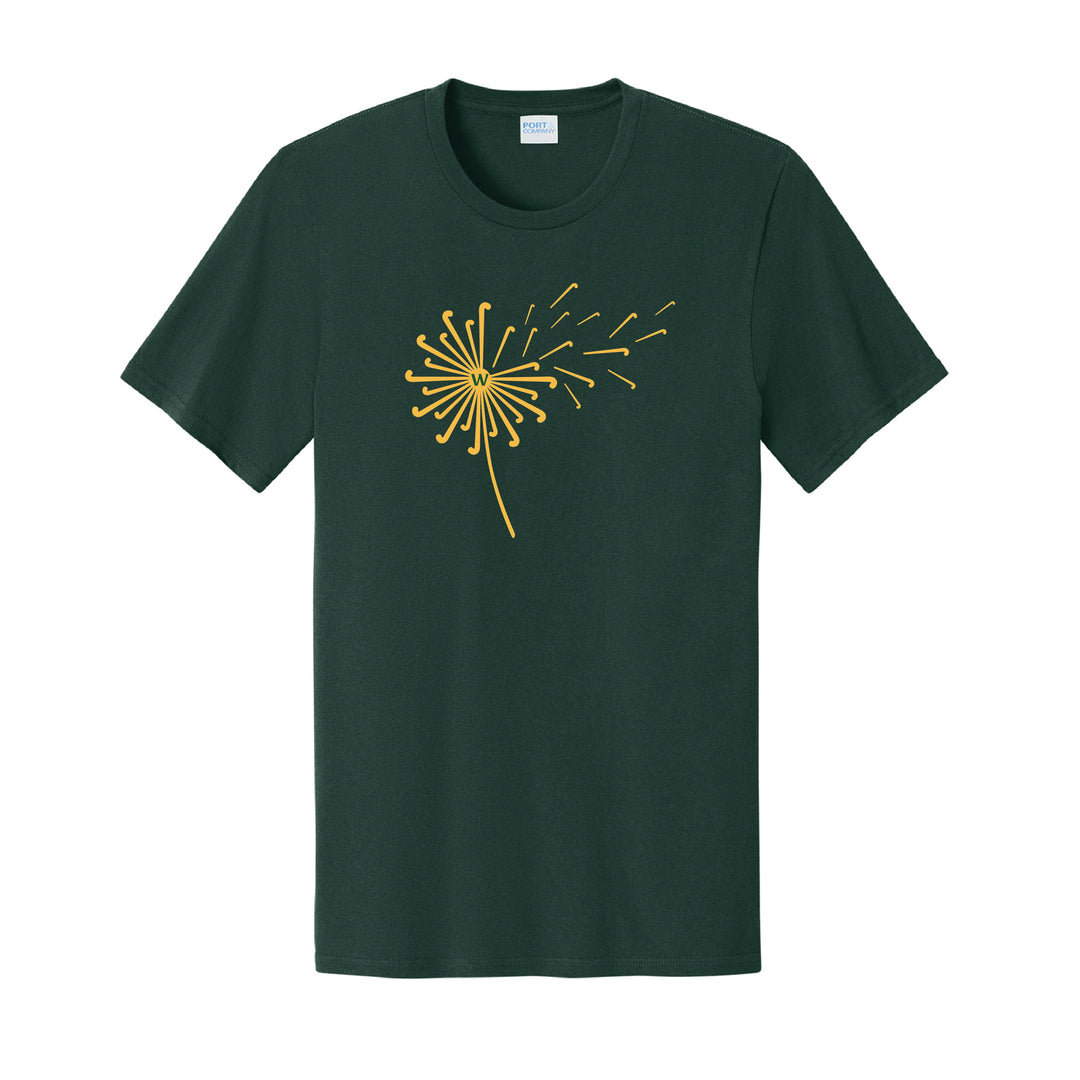 Warrior Field Hockey- Adult Unisex Easy Cotton Tee - Dark Green (PC43)