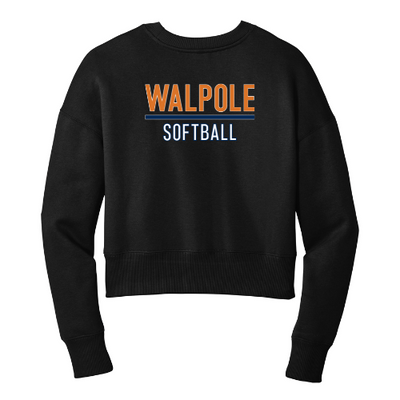 Sudadera corta de polar Perfect Weight® para mujer de Walpole Softball (DT1105) 