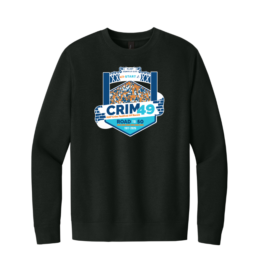 Crim 49 - Sudadera unisex de polar con cuello redondo "Lounge In"