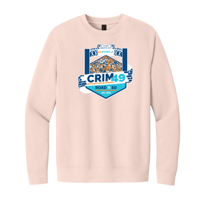 Crim 49 - Sudadera unisex de polar con cuello redondo "Lounge In"
