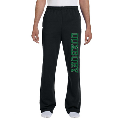 Duxbury Track & Field - Pantalón deportivo unisex de polar con parte inferior abierta para adultos (974MP)