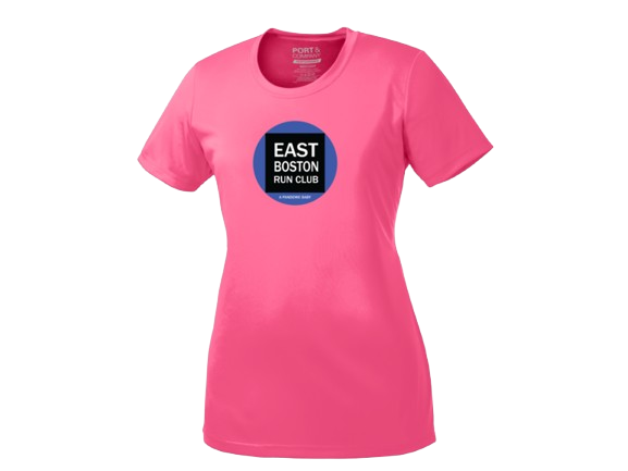 East Boston Run Club - Women's Performance Tee (LPC380)