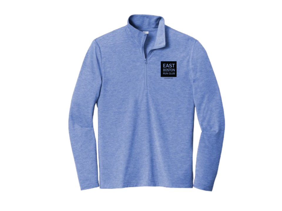 Suéter con cremallera de 1/4 de mezcla de tres colores para hombre (ST407)