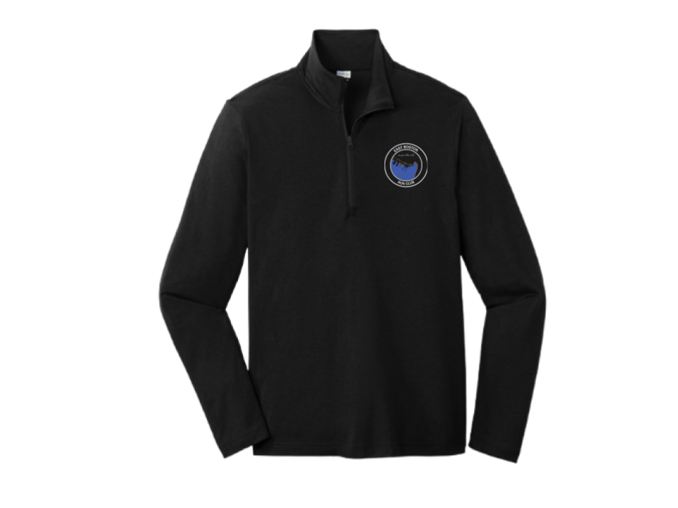 Suéter con cremallera de 1/4 de mezcla de tres colores para hombre (ST407)