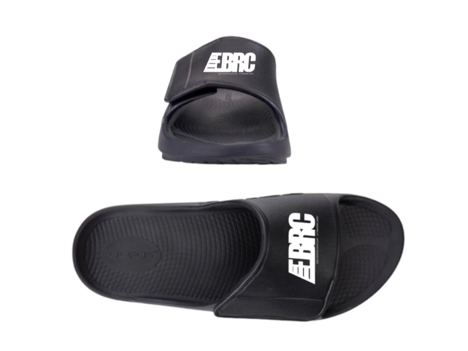 East Boston Run Club - Oofos OOahh Sport Flex Slide Sandals (1550)