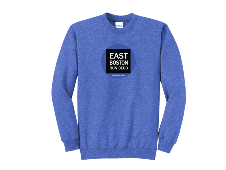 East Boston Run Club - Core Fleece Crewneck Sweatshirt (PC78)