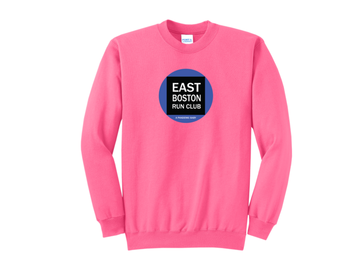 East Boston Run Club - Core Fleece Crewneck Sweatshirt (PC78)