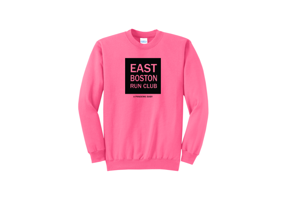 East Boston Run Club - Core Fleece Crewneck Sweatshirt (PC78)