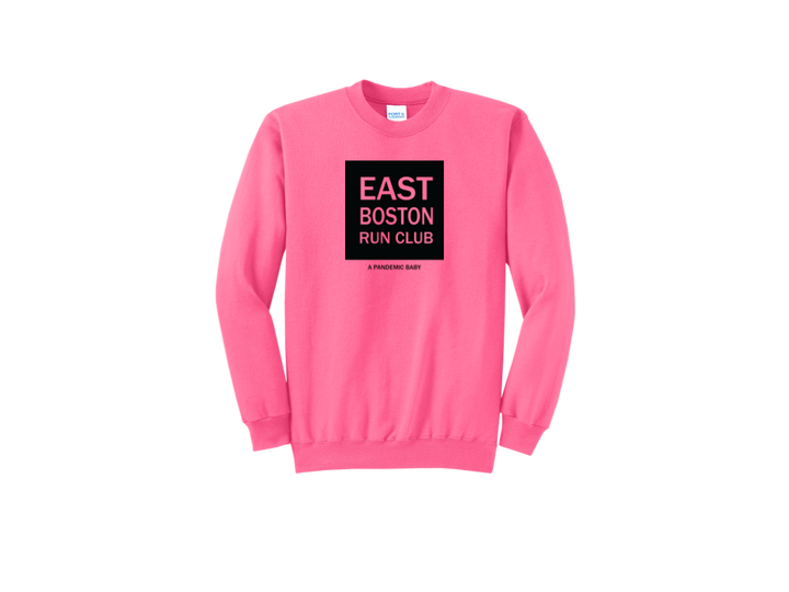 East Boston Run Club - Core Fleece Crewneck Sweatshirt (PC78)