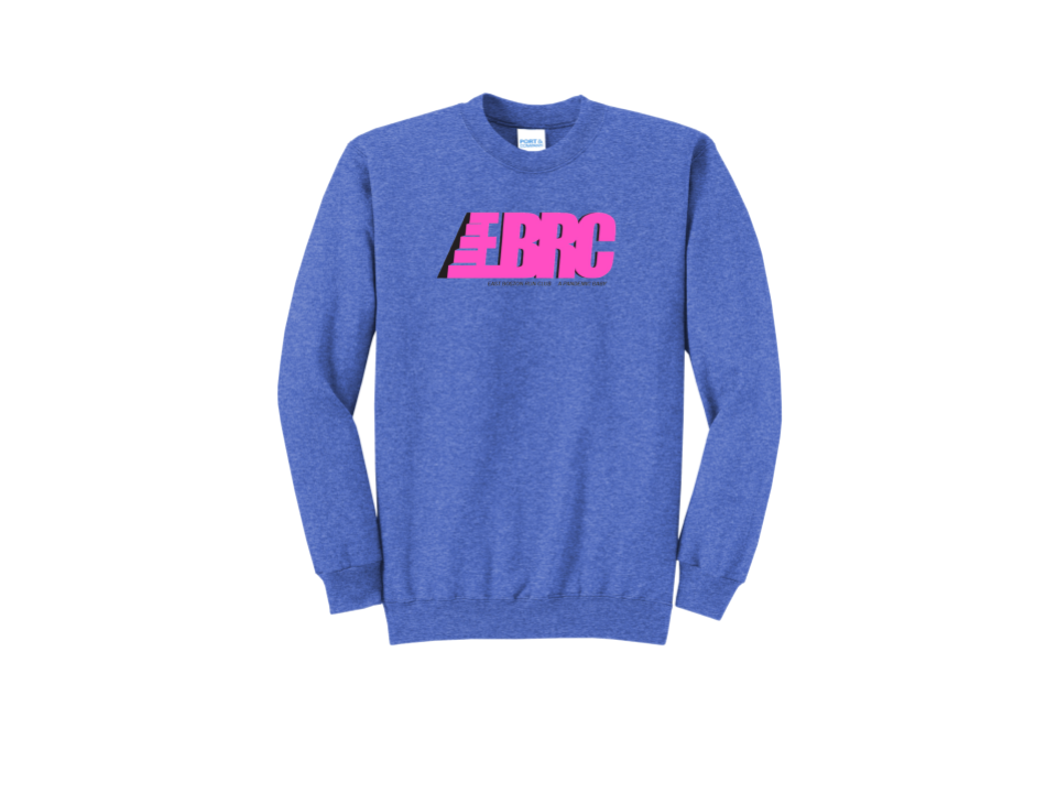 East Boston Run Club - Core Fleece Crewneck Sweatshirt (PC78)