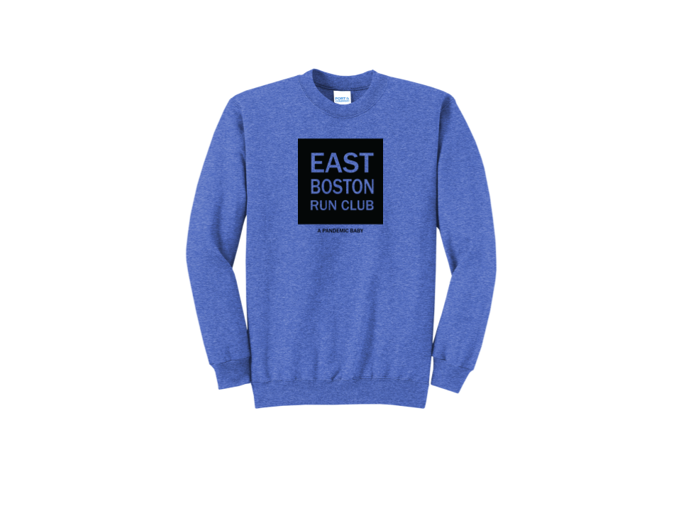East Boston Run Club - Core Fleece Crewneck Sweatshirt (PC78)