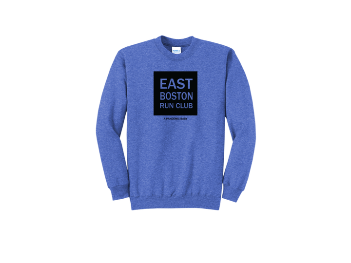 East Boston Run Club - Core Fleece Crewneck Sweatshirt (PC78)