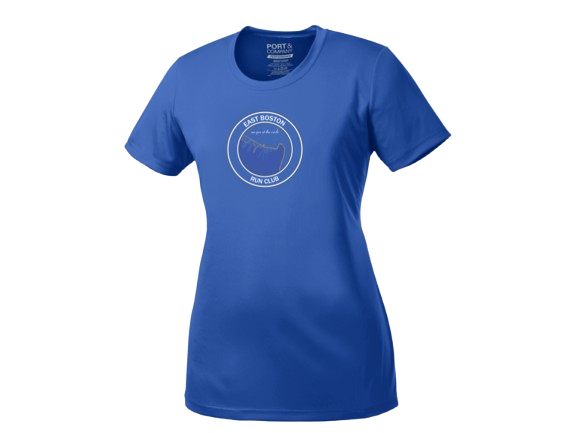 East Boston Run Club - Women's Performance Tee (LPC380)