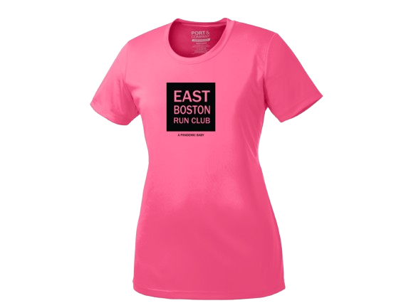 East Boston Run Club - Women's Performance Tee (LPC380)