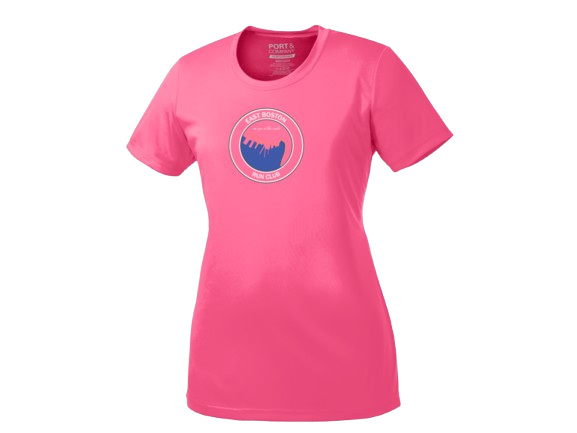 East Boston Run Club - Women's Performance Tee (LPC380)