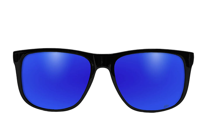 Eminence - Clean Black- Deep Blue Lens Polarized