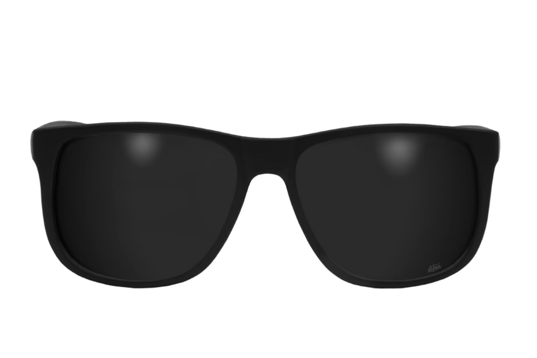 Eminence - Matte Black - Jet Black Lens Polarized